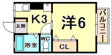 シティパルの間取り画像