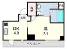 ビューノ三宮の間取り画像