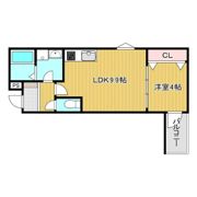 （仮称）LA-CREA潮江の間取り画像