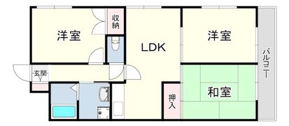 K・クレーネーの間取り画像