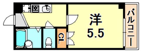 福田ハウスの間取り画像
