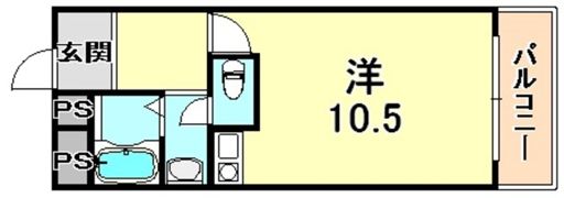 セントレ六甲の間取り画像