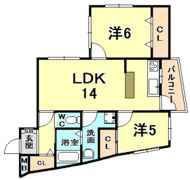 K-HAUSの間取り画像