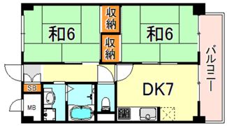 プラントパイン御影の間取り画像