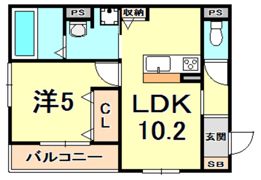 アルタイル・ヴィラ2の間取り画像
