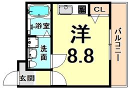 ノイヴェル杭瀬の間取り画像
