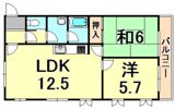 グリーンコート西宮の間取り画像