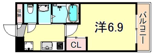 LUXE塚口の間取り画像