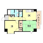 サンライズ壱番館の間取り画像