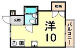 ヒルズ武庫之荘の間取り画像