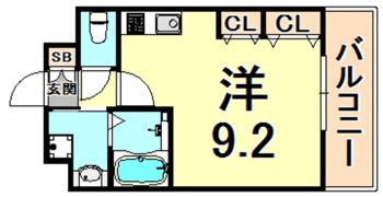 アールワイ西宮の間取り画像