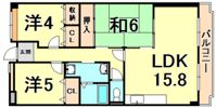 クリスタルの間取り画像