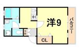 ステラハウス4-1200の間取り画像