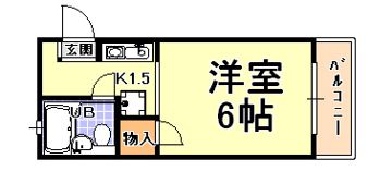 アメニティハイツ大原の間取り画像
