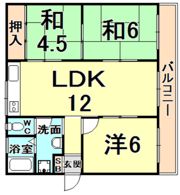 段上ハイツの間取り画像