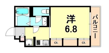 ハビテ本山中町の間取り画像