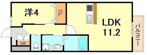 レジェンドヒルズの間取り画像