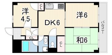 サイプレスの間取り画像