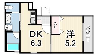 SHINO王居殿 Aの間取り画像
