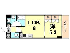 ルシェリア夙川の間取り画像