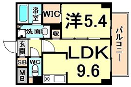 CASA甲子園口1の間取り画像