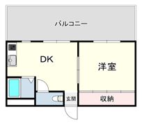 グランディア王子駅前の間取り画像