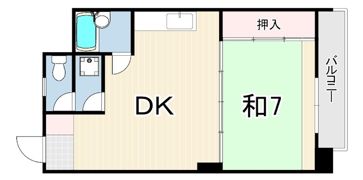 瑞ヶ丘マンションの間取り画像