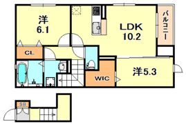 フェーブ千代が丘の間取り画像