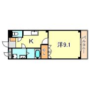 コンフォール白水の間取り画像