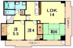 コモンパレス清水が丘の間取り画像