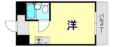 ダイドーメゾン岡本の間取り画像