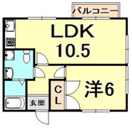 グレイスフル甲東園2の間取り画像