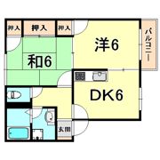 夙川ツカサハイツの間取り画像
