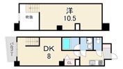 ヴィレッタEBISU東の間取り画像