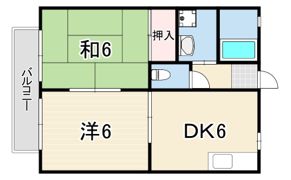 パセオナカイの間取り画像
