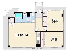 ソフィアコート住吉の間取り画像