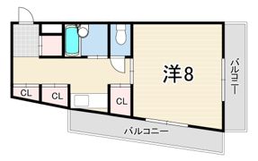 ひらこうパート1の間取り画像