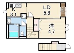 ユー ジュネスの間取り画像