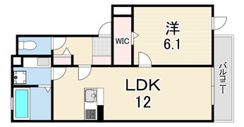 YKメゾン舞子台の間取り画像