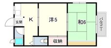 ハイツあこやの間取り画像