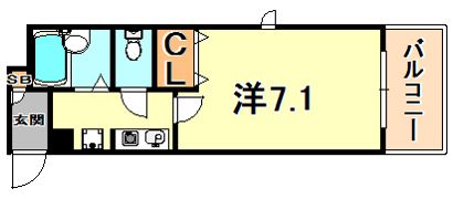 ヴェルディ神戸の間取り画像