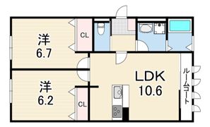 アズーロ垂水2の間取り画像