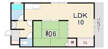 ハイツサンライズの間取り画像