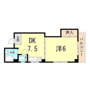 城村マンションの間取り画像