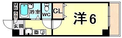ハッピー塚口の間取り画像