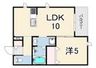 リュネ甲子園の間取り画像