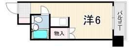 シンプルライフ王子の間取り画像
