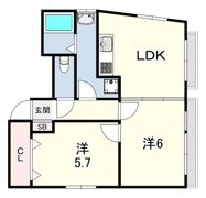 UCメゾンの間取り画像