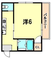メゾンニシオの間取り画像