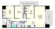 ブランズ塚口町一丁目の間取り画像